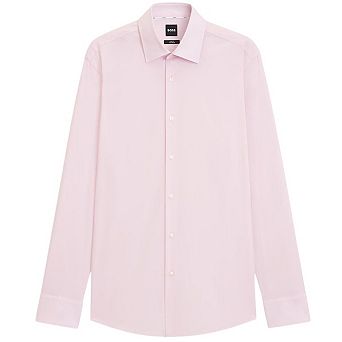 Boss Mens Plain Long-Sleeved Formal Shirt