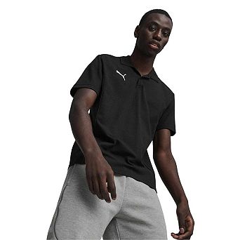 Puma Mens Logo Pique Polo Shirt