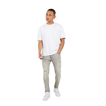 Brave Soul Mens Distressed Skinny Jeans