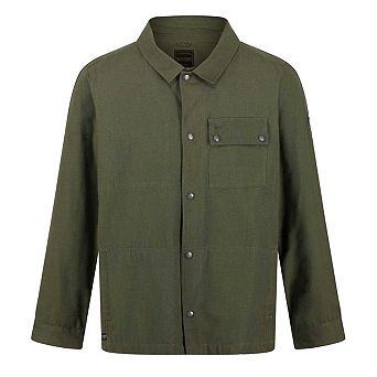 Regatta Mens Jayden Plain Long-Sleeved Shirt