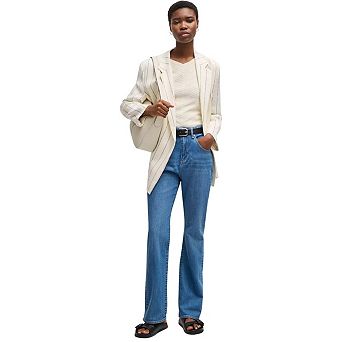 Boss Womens/Ladies Lyris Denim 5 Pockets Slim Jeans