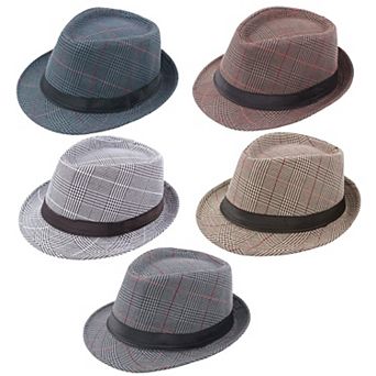 5 Pack Short Brim Beach Sun Hat Men Women