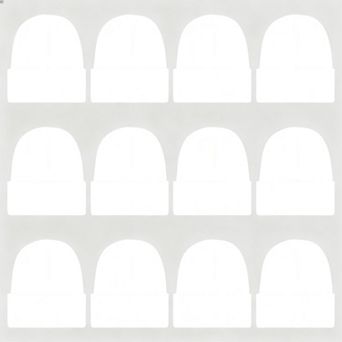 12-Pack Knitted Winter Beanie Hats Warm Cuffed Caps