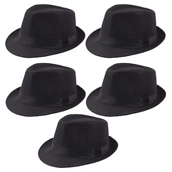 5 Pack Short Brim Summer Beach Sun Hat Panama Cap