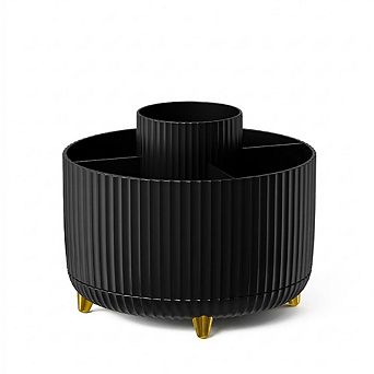 360-Degree Rotating Desk Organizer with Compartments for Office & Home Supplies