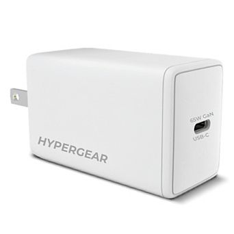 HyperGear SpeedBoost 65W USB-C PD PPS GaN Laptop Charger