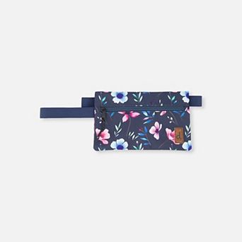 Little Kids Girl Floral Print Double-Compartment Pencil Case