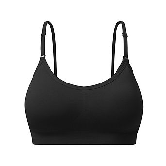 Seamless Push up Bras for Women Sewn in Padded Wireless Bras