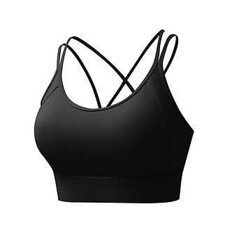 Women Crisscross Strappy Back Low Impact Sports Bra