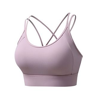 Women Crisscross Strappy Back Low Impact Sports Bra
