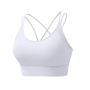 Women Crisscross Strappy Back Low Impact Sports Bra