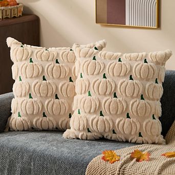 Soft Plush Throw Pillow Covers Set of 2 Home Decor Cushion Cases
