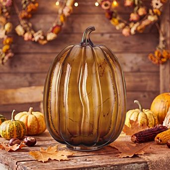 Pumpkin LED Fall Night Light Home Halloween Thanksgiving Decor