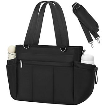 Insulated Womens Lunch Bag Leakproof 10L Multi Pocket Lightweight Cooler Tote