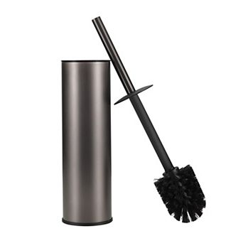 Toilet Brush Holder Free Standing Brushed Nickel