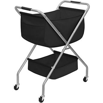 Collapsible Rolling Laundry Hamper with Wheels