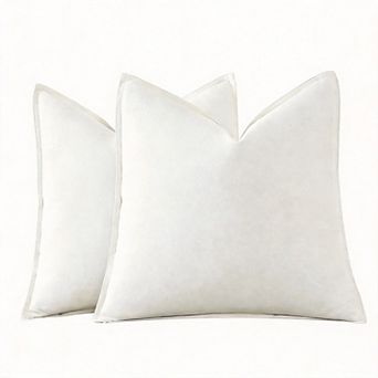 2 Pack 18" x 18" Covers Soft Stylish Couch Bed Modern Farmhouse Decor pillowcase