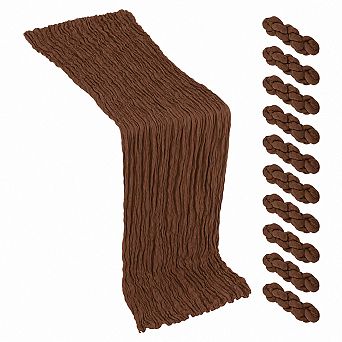 10 Pack Cheesecloth Table Runner Boho Gauze Wedding Party Home Decor