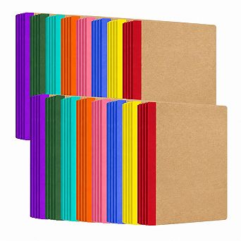 64-Pack Lined Journal Notebooks Bulk Sturdy Paper School Office Travel Use