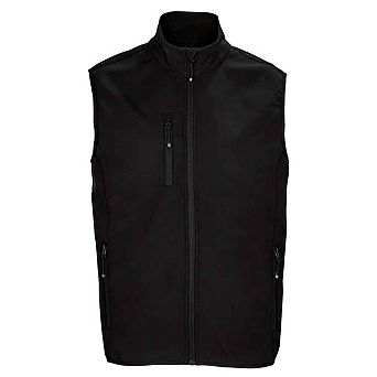 SOLS Mens Falcon Softshell Zipped Body Warmer