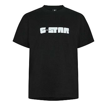 G-Star Mens Script Regular T-Shirt