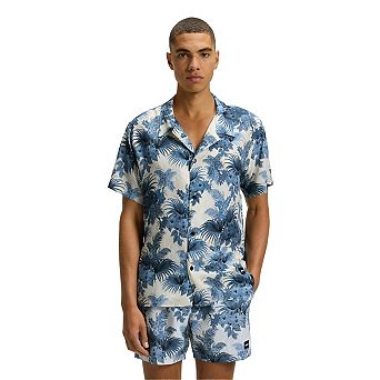 Boss Mens Floral Regular Short-Sleeved Shirt