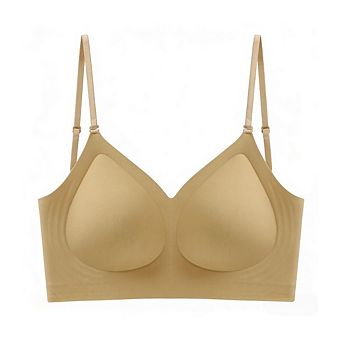 Women Wireless Seamless Halter Backless Bra