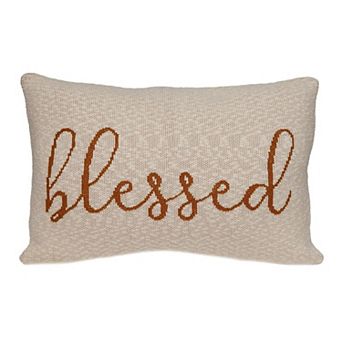 HomeRoots Blessed Carmel Throw Pillow