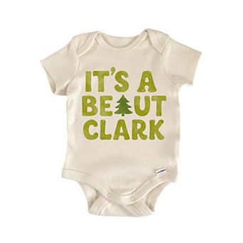 Beaut Clark Christmas Tree Movie Newborn Baby Onesie®