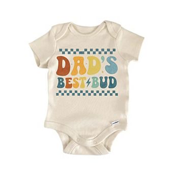 Dad's Best Bud Father's Day Newborn Baby Onesie®