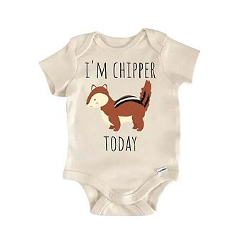 Chipmunk Animal Woodland Newborn Baby Onesie®