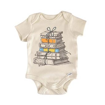 Cottagecore Book Reader Newborn Baby Onesie®