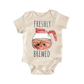 Coffee Tea Matcha Foodie Newborn Baby Onesie®