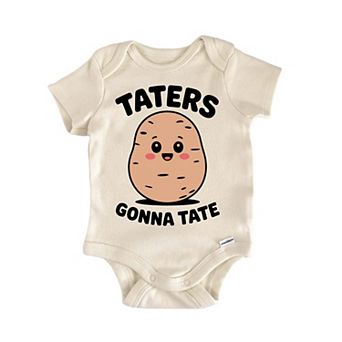 Taters Tate Potato Spud Newborn Baby Onesie®