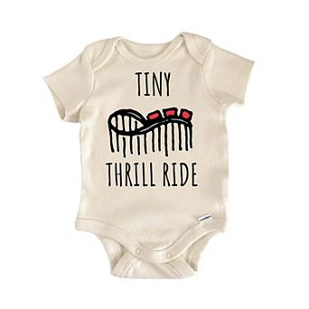 Theme Park Rollercoaster Thrill Infant Gift Baby Onesie®