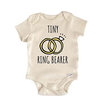 Tiny Ring Bearer Wedding Married Baby Gift Baby Onesie®