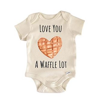 Waffle Love Breakfast Belgian Brunch Infant Gift Baby Onesie®