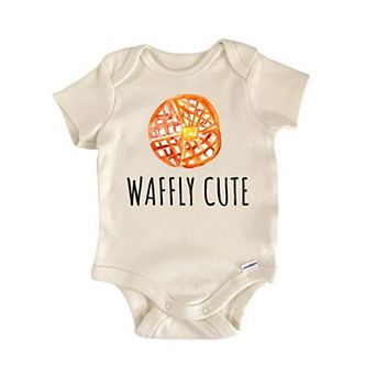 Waffle Breakfast Brunch Pancakes Infant Gift Baby Onesie®
