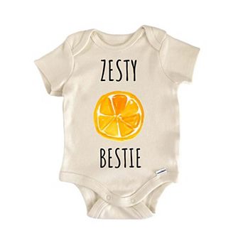 Zesty Bestie Lemon Lemonade Fruit Baby Gift Baby Onesie®