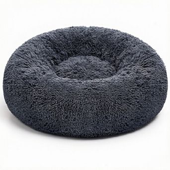 30'' Dog Bed Comfortable Donut Cuddler Round Pet Beds Ultra Soft Washable Dog and Cat Cushion Bed