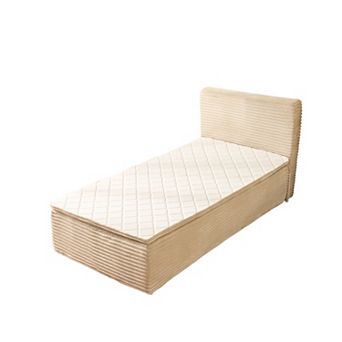 Ovios Twin Size Plush Mattress - No Assembly Needed, Motion Isolation & Breathable Cooling Sleep