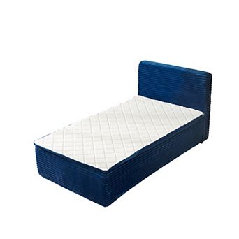 Ovios Twin Size Plush Mattress - No Assembly Needed, Motion Isolation & Breathable Cooling Sleep