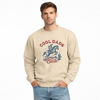 Cool Dads Club Cowboy - Men's Graphic Sweatshirt