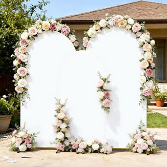 3 pc Stretch Spandex Arch Backdrop Covers For Wedding Party Home Decoration