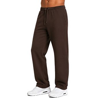 Blu Rock Men's Tech Fleece Performance Sweatpants with Open Bottom