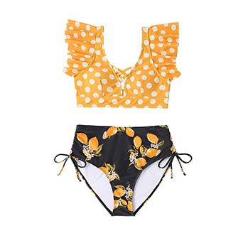 Mom and Daughter Matching Swimsuits Family Bathing Suits Matching Sets Two Piece Bikini Set