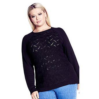 Avenue Women's Plus Size Maxine Sweater