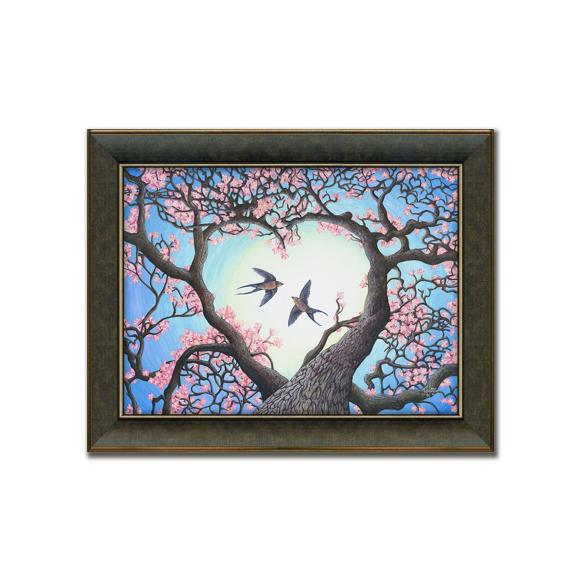 Heartsong Framed Canvas Art by Tyler Kennedy, Multicolor