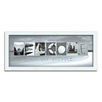 "Welcome Beach" Framed Canvas Art by Scott Kennedy