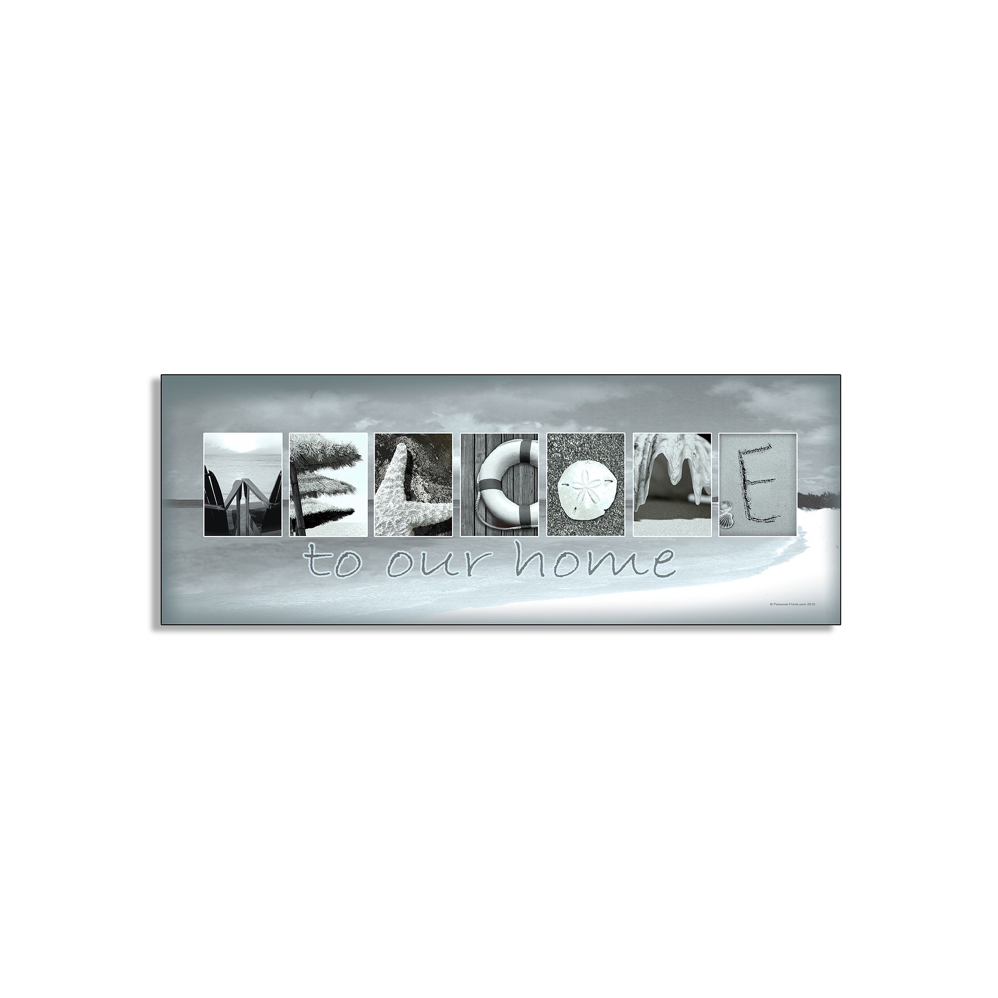 Welcome Beach Art Print by Scott Kennedy, Multicolor